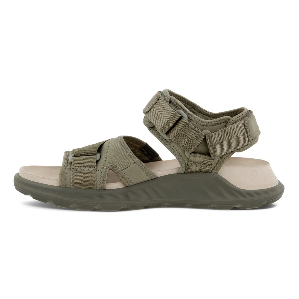 ECCO Mens Sandals Olive - Exowrap 3S Velcro - QHY-273809